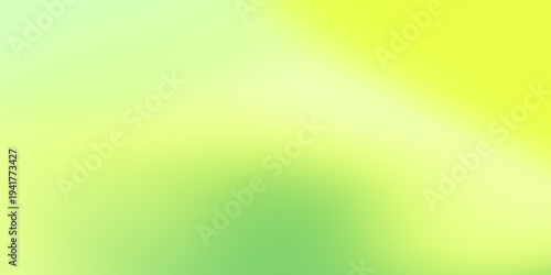 Soft green and yellow abstract gradient background. Blurred bright lime and lemon shades, ideal for modern design