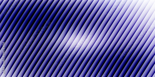 Abstract vertical blue light bar pattern background with glowing cyan center, creating a vibrant digital sound wave or equalizer effect, isolated on