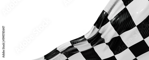 Close up shot of a checkere...