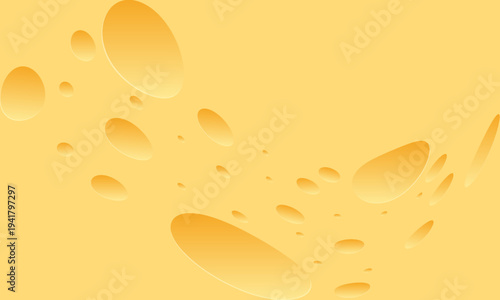 Seamless vector background texture of cheese. cheese pattern