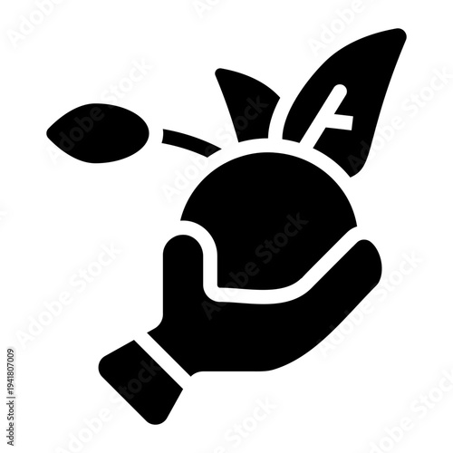 Replanting Solid Icon