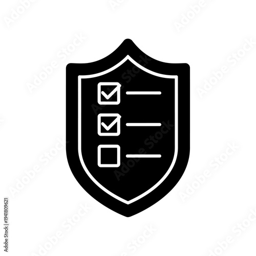 Security Checklist Shield for Data Protection.