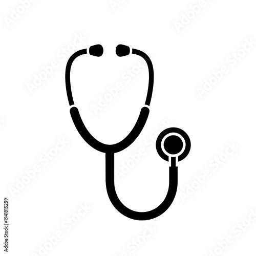 Stethoscope - Medical Instrument for Auscultation and Diagnosis.