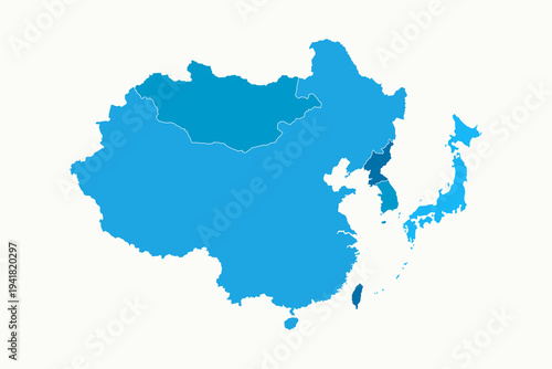 Map of East Asia Pacific