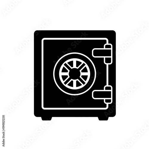 Secure safe box for valuables and money.