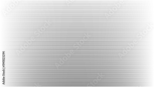 Foto Horizontal scanlines glitch effect overlay, VHS screen lines, TV static interference pattern