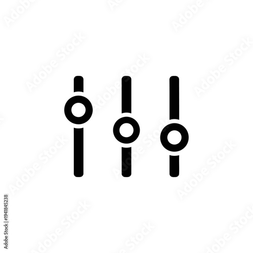 Equalizer settings with vertical sliders and knobs.