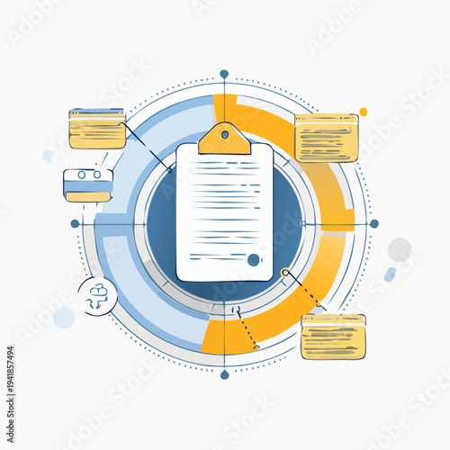 Document Management System with Clipboard and Files.