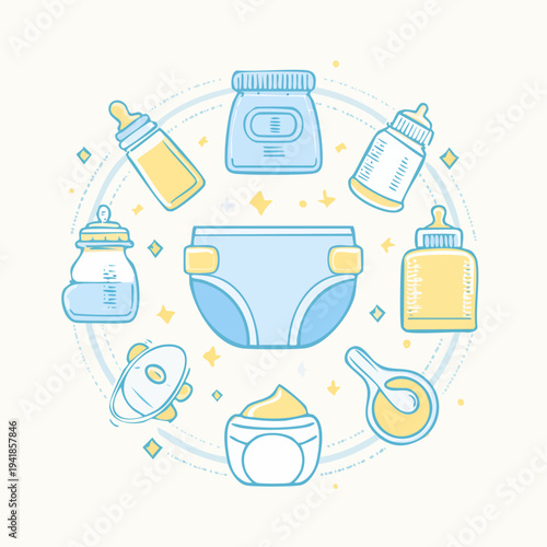 Baby Care Essentials and Baby Bottles.