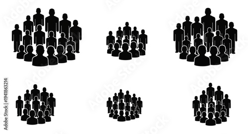 Diverse Groups of People - A Visual Representation of Community and Collaboration.