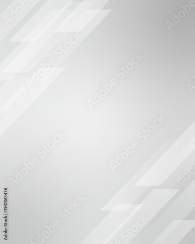 斜めラインの幾何学的なグラデーション背景 (ビジネス・テクノロジー) シルバーグレー 4:5	

