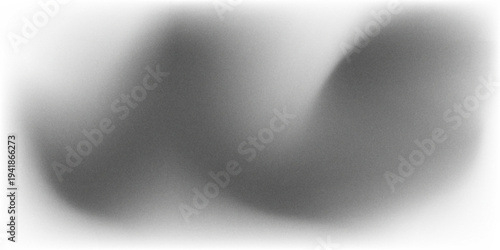 Grey gradient grain texture background gray black white monochrome smooth grainy backdrop design copy space