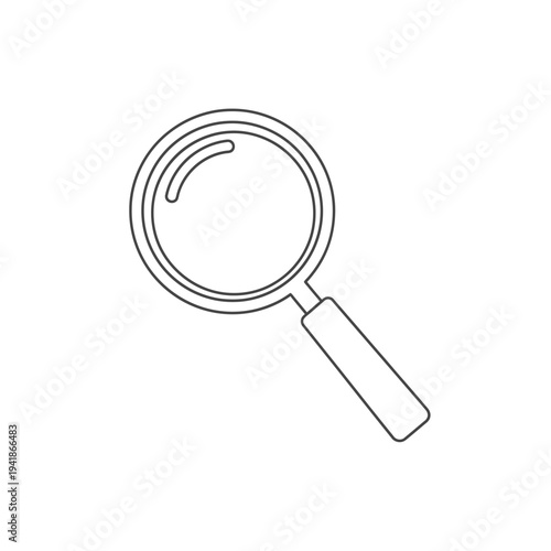 Magnifying Glass Icon for Search and Discovery.