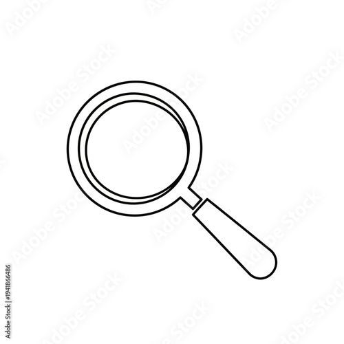Magnifying Glass Icon for Search and Discovery.
