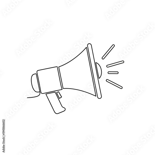 Megaphone Announcement - Amplifying Voices for Important Messages.