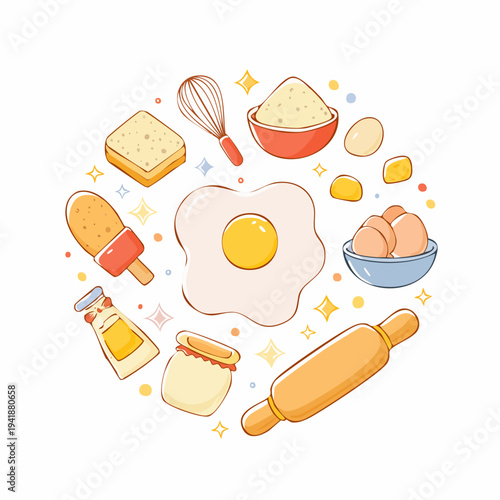 Baking Essentials and Ingredients.