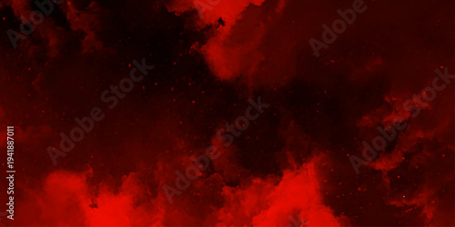 Abstract red and black textured smoke. grunge dark red textured painted background. abstract fire flame grunge texture background. Vintage grunge pattern for design and decoration space for text.