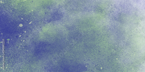 Hand drawn abstract background soft green gradients watercolor pastel design. Watercolor paper background. Abstract Painted Illustration. Brush stroked painting.