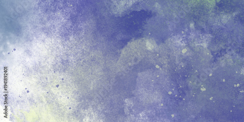 Hand drawn abstract background soft green gradients watercolor pastel design. Watercolor paper background. Abstract Painted Illustration. Brush stroked painting.