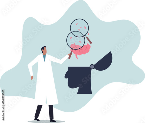 Amnesia losing memory, brain dementia, alzheimer disease, mental illness, thinking or remember disorder, psychology or anxiety.human life and situation.