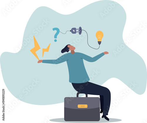 Solution solving problem, answer to hard question or creativity idea and innovation help business success, leadership to overcome difficulty,human life and situation.