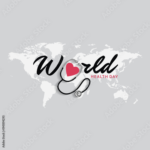 Love heart symbol vector illustration with travel and passion theme