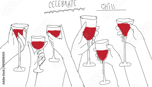 see of a glass of rad wine in a whait bagrund