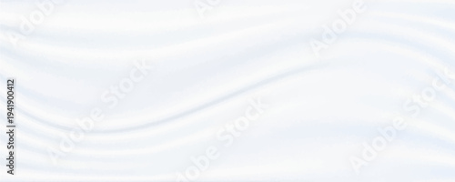 Closeup of white satin fabric as background,vector Eps10.