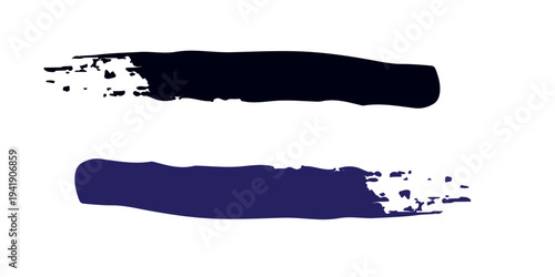 New Year's beautiful brush pattern. handwritten lines. brush stroke.