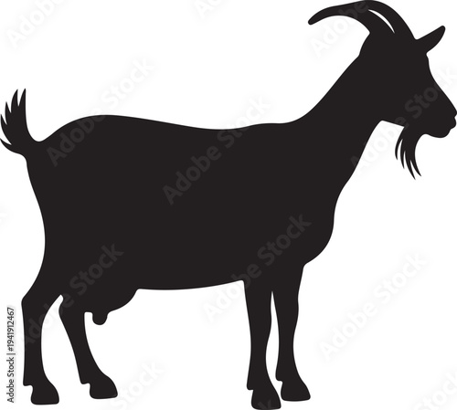 Goat icon illustration