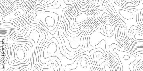 Topographic Map Patterns Vintage Outdoors Style Topography Line Map and World Map Template; Minimalist Elevation Contours Stock Vector for Adventure Branding and Hiking Gear Design