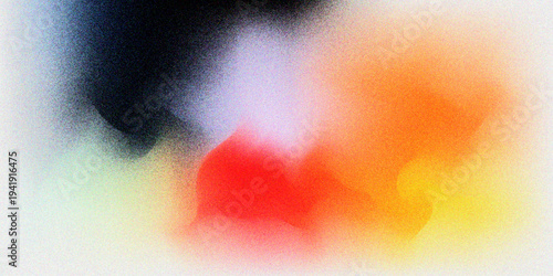 Grainy, gradient, color, background, texture, glow, noise, pattern, smooth, abstract background. Grainy gradient vertical glowing abstract light wave on black noise texture background. 