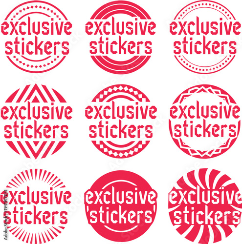 Best deal circular red stamp frame with retro starburst. Grunge rubber stamp textured stamp isolated on white background. Vector
