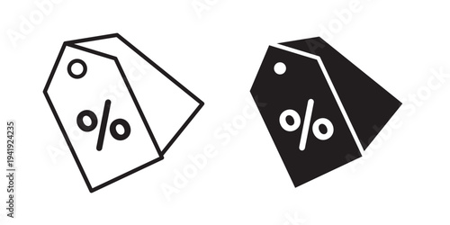 Tags icon vector illustration designs pack. EPS10