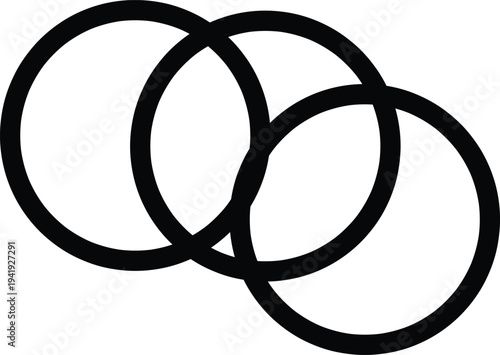 vector illustration of an abstract symbol