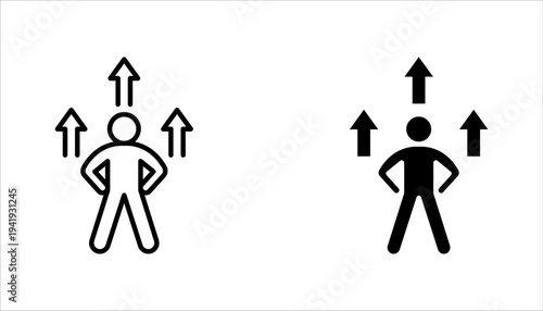 never give up succes challenge icon set. never give up succes challenge sign. vector illustration on white background