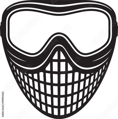 Paintball Mask with goggles