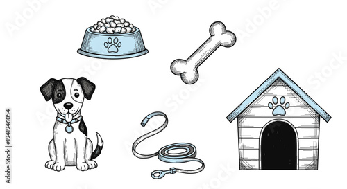 A cheerful woman wearing an apron happily cooks a fried egg in a frying pan using a spatula, with an empty plate ready.