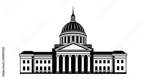 Missouri state capitol building icon