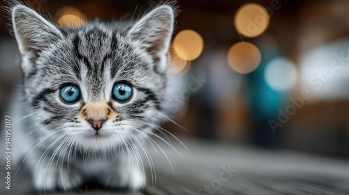 A kitten receiving a vaccin...