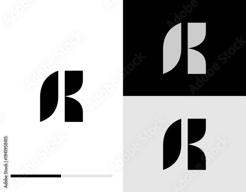 Letter k logo designs