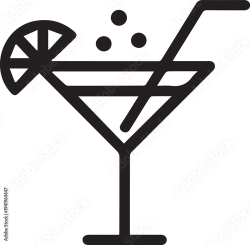 Cocktail Drink Icon