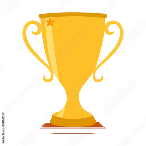 Cup. A trophy or award in the form of a decorative bowl on a stand. Victory or achievement. Success, recognition and athletic excellence. A winner's award.