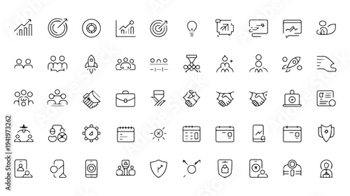 Minimal monoline of business and technology concepts