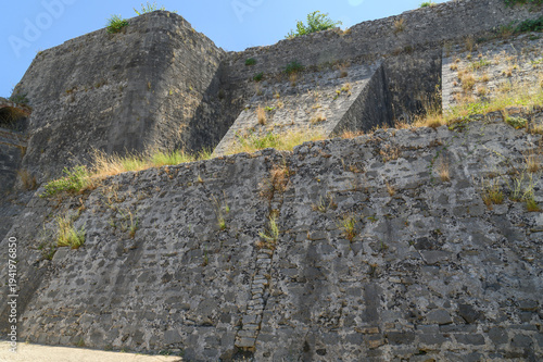 Фотография Sloping Stone Ramparts of the Venetian Fortress, Corfu