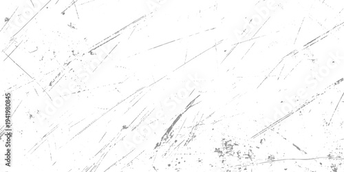 Abstract scratched grunge texture with scattered thin lines and distressed marks on a light background, minimalist monochrome industrial surface, subtle worn concrete aesthetic.