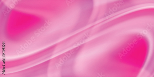 Pink strawberry yogurt or ice cream surface texture with wave pattern. Milk creamy sweet fruit and berry product. Soft and frozen sorbet or dairy pudding smooth top. Realistic vector background.