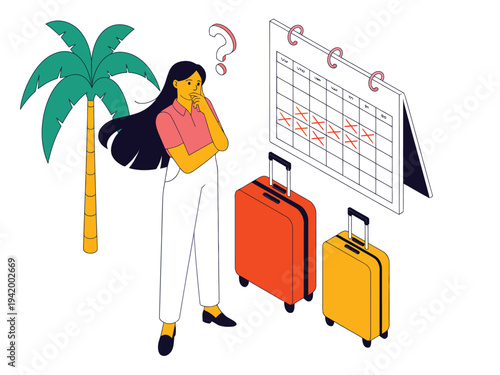 Businesspeople walking on separate diverging arrows, representing different career.