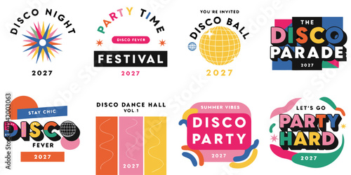 Disco Party 2027 – Retro Music, Festival Vibes, Dance Nights, and Colorful Vintage Designs for the Ultimate Groove Experience
