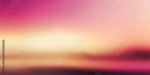 Abstract colorful gradient background with soft bokeh light blur and bright rainbow color motion design